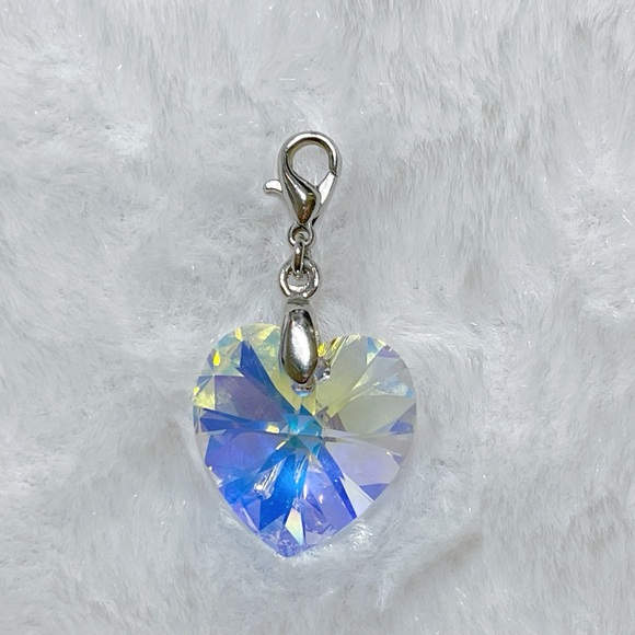 Swarovski Crystal Small Heart Pendant - Picture 3 of 10
